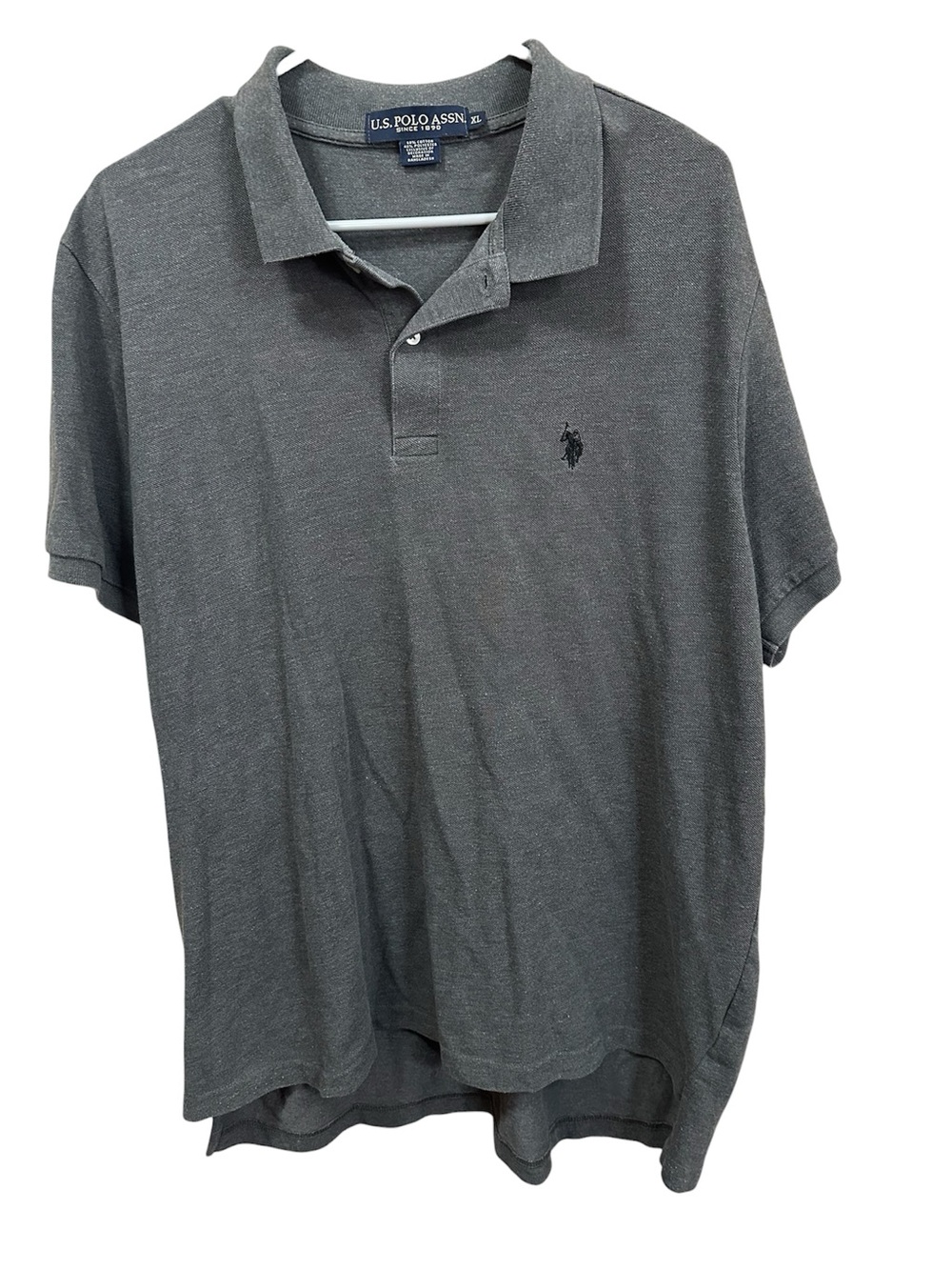 U.S. Polo Assn Gray Polo XL